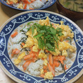 2児ママみきてぃ's cooksnap of when they made 焼き鮭と卵そぼろの親子丼♪.