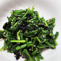 まーにゃ。's cooksnap of when they made ほうれん草の韓国のり和え.