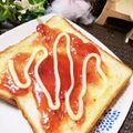 ゆるмαмα's cooksnap of when they made QPおすすめジャムマヨトースト☆.