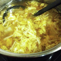 子供ネギ星人's cooksnap of when they made 簡単すぎる♡えのきと卵のすまし汁♡.