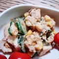 ポニーリボン's cooksnap of when they made 偏食2歳児爆食い！きゅうりとちくわサラダ.