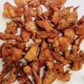 ☆魔矢☆'s cooksnap of when they made 男のつまみ 簡単！鶏皮パリパリ揚げ.