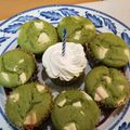 めいたろっさ's cooksnap of when they made 抹茶とホワイトチョコのマフィン.
