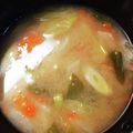 らびのゆうママ's cooksnap of when they made 赤味噌で決まる！宇宙芋の豚汁.