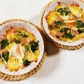 みぽぽ37's cooksnap of when they made ブロッコリーと卵のココット.