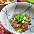 イベ長's cooksnap of when they made 義父の食べ方～納豆に胡麻油～.