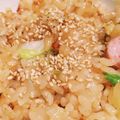 よっちゃん835's cooksnap of when they made 白菜の漬物で、炊き込みご飯.