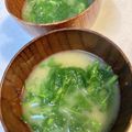 yu🐓's cooksnap of when they made 大根の葉のお味噌汁.