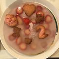 こたつこたつ。's cooksnap of when they made フルーチェでいちごのムースケーキ.