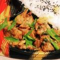 私市ビッキーズ津門巳's cooksnap of when they made “鶏肉炒め弁当” おかずの部.