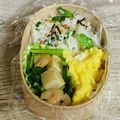 さくらん餅's cooksnap of when they made 海老と小松菜のあっさりオリーブオイル炒め.