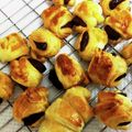 みちMAMA's cooksnap of when they made 冷凍パイシートで☆簡単♪チョコロールパイ.
