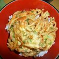 Lemon0790's cooksnap of when they made かきあげ丼☆.