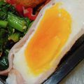 ひぃたろぉ～♪'s cooksnap of when they made お弁当のおかず　ハム卵　レンジでチン.