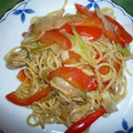 Lemon0790's cooksnap of when they made 冬の楽しみ◆まろやかな牡蠣焼きそば.
