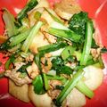Lemon0790's cooksnap of when they made 里芋✿豚肉✿小松菜のにんにく炒め.