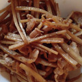 やっちゃん120's cooksnap of when they made ◆豚肉とごぼうの甘辛煮◆.