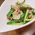 かおぽんぽこりん's cooksnap of when they made 簡単絶品１５分！胡瓜となすの甘味噌炒め.