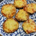 クック茶々茶's cooksnap of when they made しいたけ農家のしいたけピザ.