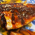 yomogisoba's cooksnap of when they made 定番煮魚、赤魚の煮付け。.