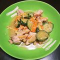 ゴロみかん's cooksnap of when they made さつま芋と鳥もも肉のミカンの皮煮.