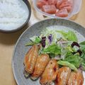 2児ママみきてぃ's cooksnap of when they made 鶏手羽中 シンプル♡グリル塩焼き.