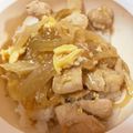 ほもい's cooksnap of when they made ふわとろ＊鶏むね肉の親子丼.