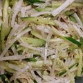 うーさき's cooksnap of when they made 大根・梅キュウリサラダ.