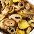 ∞らら∞'s cooksnap of when they made さつまいもと蓮根の甘辛煮.