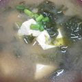 ささささ＆＊'s cooksnap of when they made 大根の葉のお味噌汁.