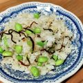 クックYTVW6M☆'s cooksnap of when they made お弁当に☆枝豆塩こんぶの混ぜ御飯♪.