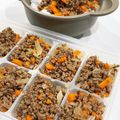 あや　ぱん's cooksnap of when they made ＊離乳食後期＊にんじんと玉ねぎ牛そぼろ.