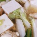 ☆suzuka☆'s cooksnap of when they made レンジで時短♡大根と鶏つくねの旨味鍋.