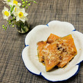 Laufen's cooksnap of when they made *鰹節いっぱい！かぼちゃの煮物*.
