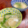 ルぴあ's cooksnap of when they made えのきとニラもやしの、水餃子スープ.