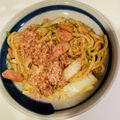 クックCMNTWH☆'s cooksnap of when they made 適当 焼きうどん.