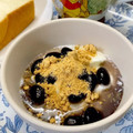 ☆あいちゃん's cooksnap of when they made 黒豆きな粉の和風ヨーグルト＊.