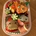 さかまき♡'s cooksnap of when they made キャラ弁＊簡単♪クリスマスわくわく弁当.