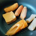 ♡マッキークッキング's cooksnap of when they made 【お弁当】残りの…焼きおでん海苔弁当.