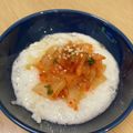ねみねみ's cooksnap of when they made 簡単副菜に♪長芋とろろキムチ擂り胡麻かけ.