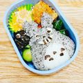 クックNGOM1F☆'s cooksnap of when they made キャラ弁♡雨降りトトロとまっくろくろすけ.