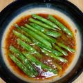 クックJOEさん's cooksnap of when they made 焼きいんげんの生姜醤油浸し【作り置き】.