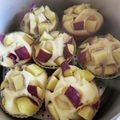 MWチャン's cooksnap of when they made さつまいもおやつ☆いも蒸しパン.