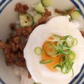 くむちん's cooksnap of when they made 見た目！タコライスみたいな甘辛そぼろ丼！.