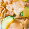 yumeクック's cooksnap of when they made 豚肉とズッキーニの味噌マヨ炒め.