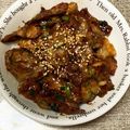 ˚✧₊⁎ゆう˚✧₊⁎'s cooksnap of when they made 夏バテ予防ランチ！スタミナピリ辛豚バラ丼.