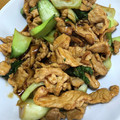 ☆hiroppy☆'s cooksnap of when they made 乾燥椎茸の旨味で食べる青梗菜と豚肉の旨煮.