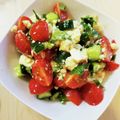 クックM96XDX☆'s cooksnap of when they made トマト･きゅうり･豆腐のイタリアンサラダ.