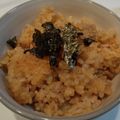 chokopuu's cooksnap of when they made キムチと牛肉の炊き込みご飯.