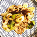 おじ☆さん's cooksnap of when they made ✿鶏肉とねぎの甘辛炒め✿.
